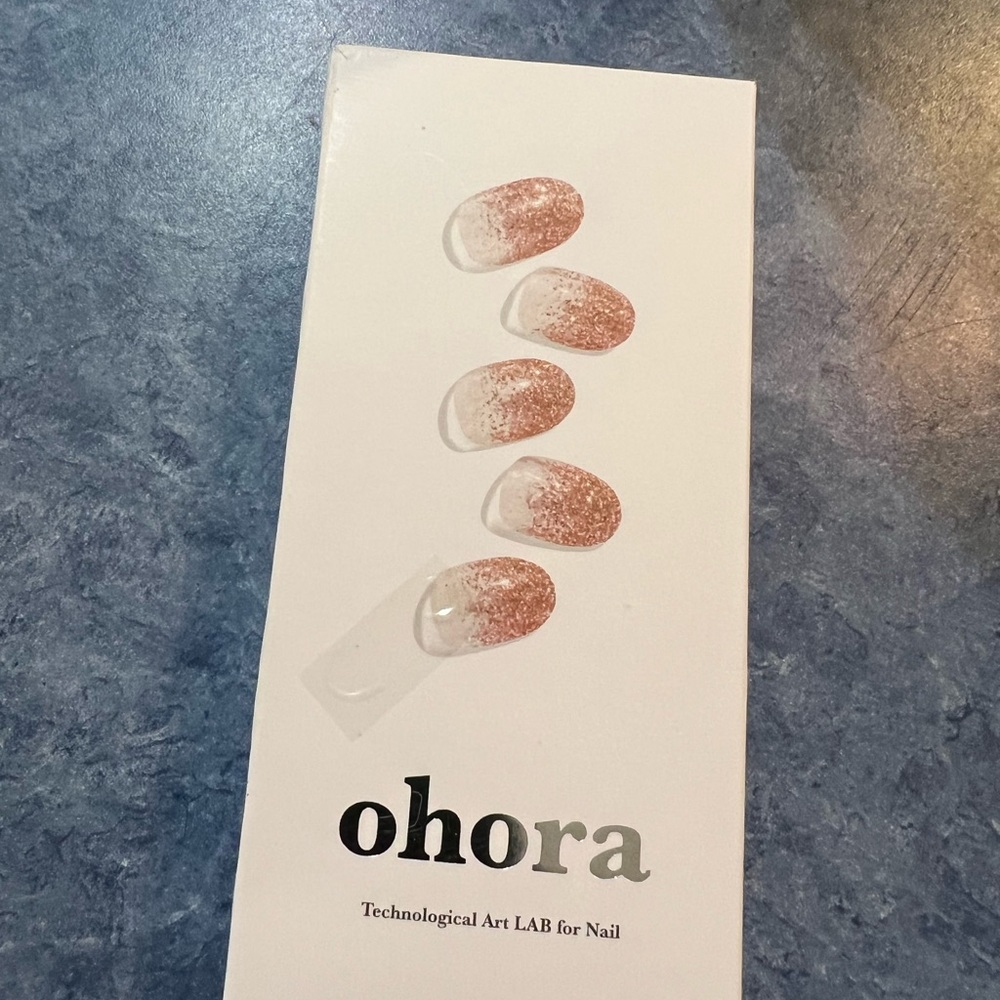 Ohora Glitter Nail Art Set - Pink